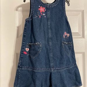 Toddler Denim Jumper by Blueberi Boulevard